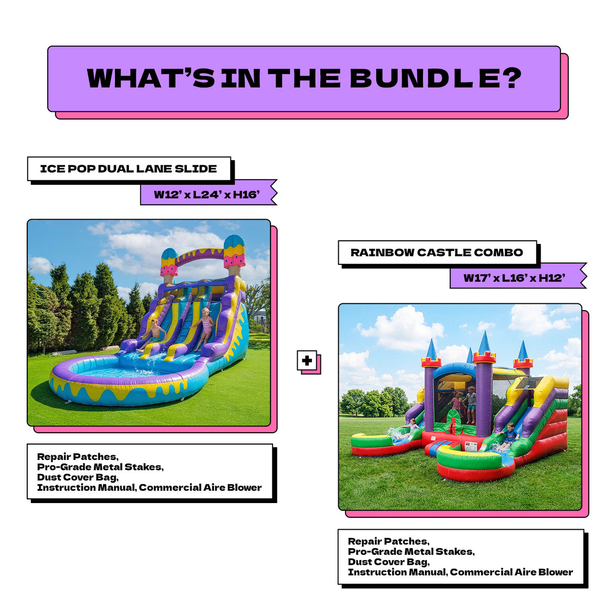 POP JUMP Ice Cream Castle Bundle
