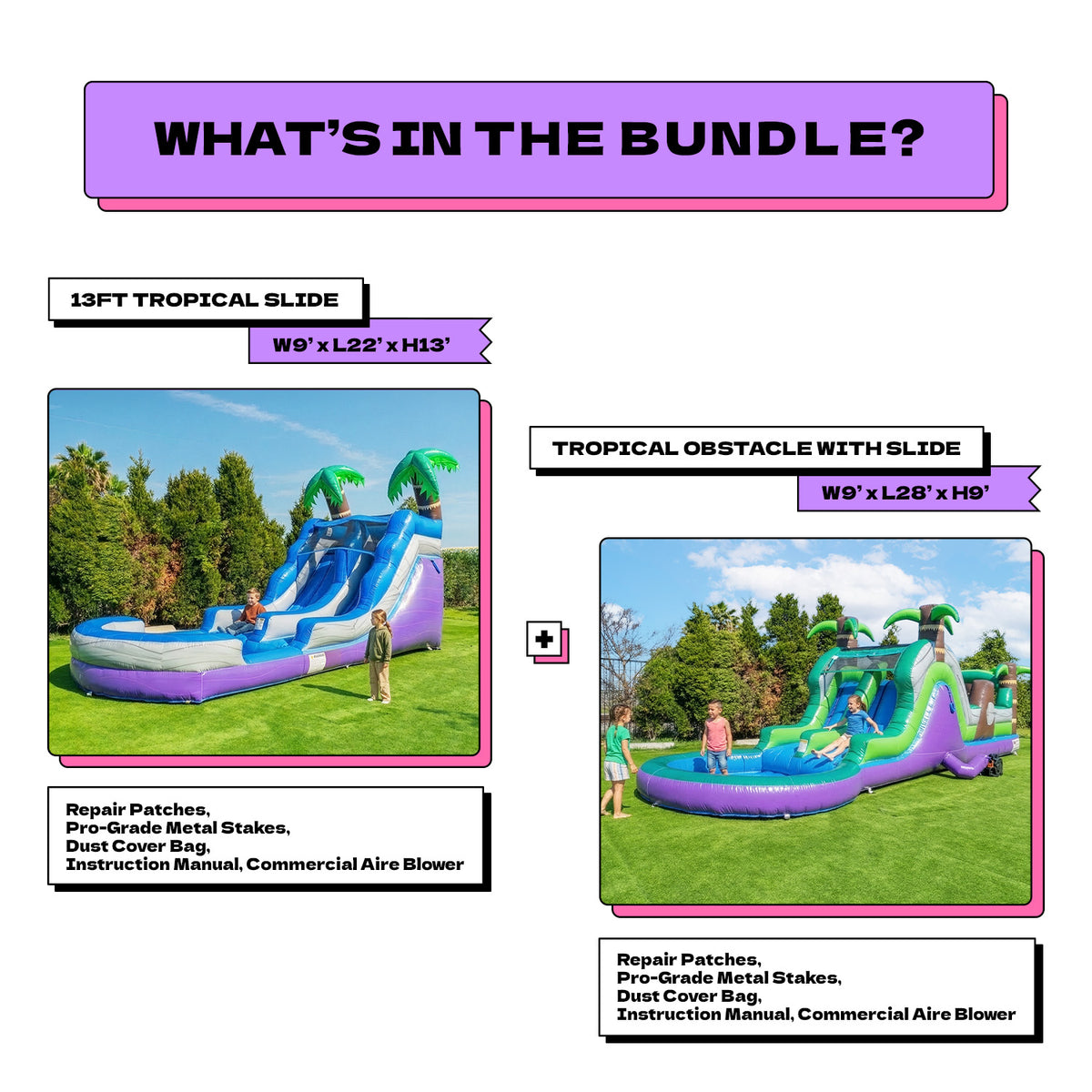 POP JUMP Purple Splash Bundle